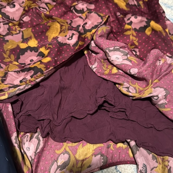 Free People Morning Light Printed Mini Dress 12 - Picture 7 of 7